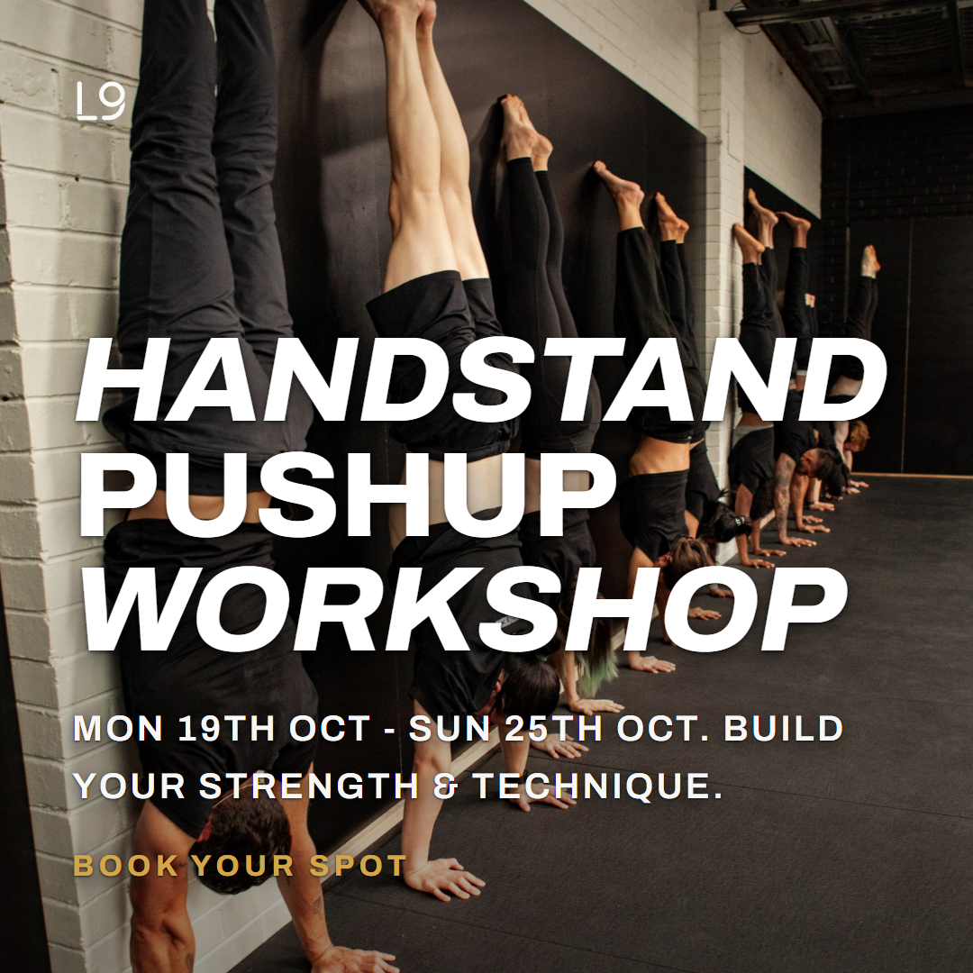 HANDSTAND PUSHUP WORKSHOP NUNA